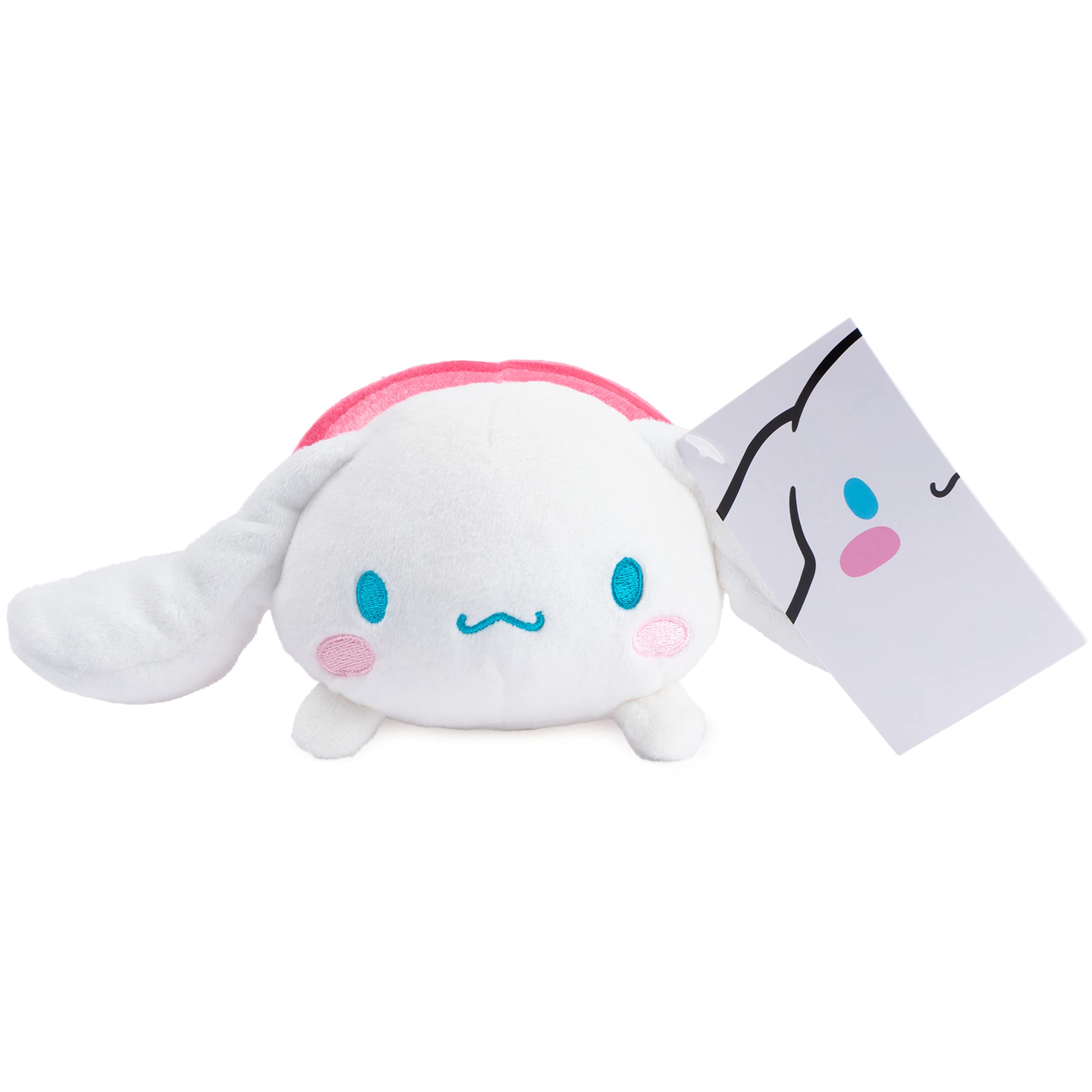 GUND Sanrio Cinnamoroll Sashimi Plush, Premium Stuffed Animal for Ages 1 and Up, Pink/White, 6”