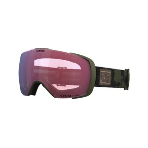 Giro Contact Snow Goggles 2023 - Trail Green Clouddust Frame with Vivid Petrol/Vivid Infrared Lens Large