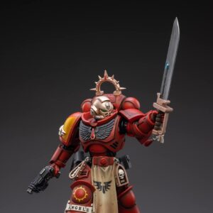 BLOOMAGE JOYTOY (BEIJING) TECH Warhammer 40K: Blood Angels Primaris Lieutenant Tolmeron 1:18 Scale Action Figure, Multi