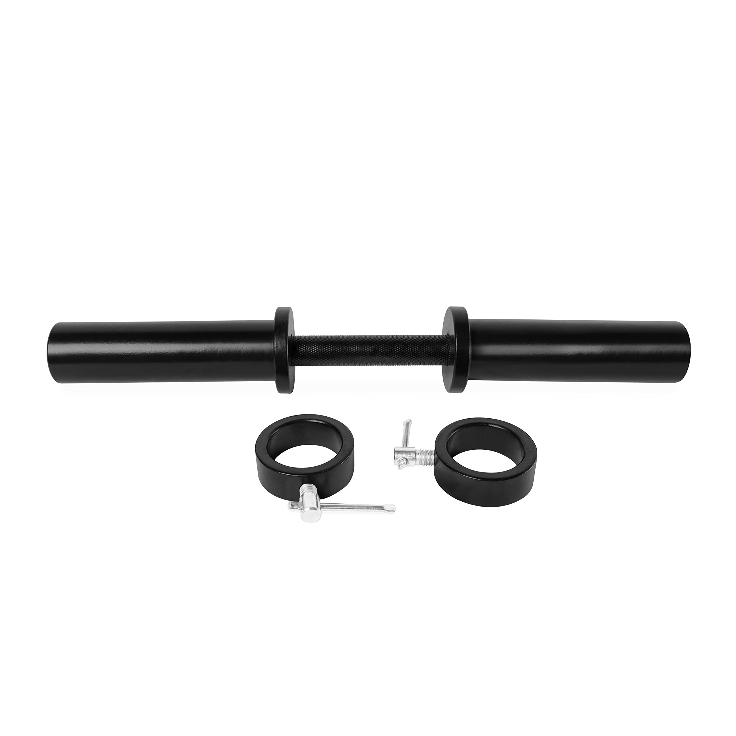 CAP Barbell black Olympic Solid 20" Dumbbell Handle (OBIS-20B)