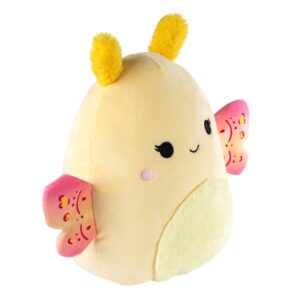 Squishmallows Original 10-Inch Miry The Yellow Moth - Official Jazwares Plush - Collectible Soft & Squishy Butterfly Stuffed Animal Toy - Add to Your Squad - Gift for Kids, Girls & Boys