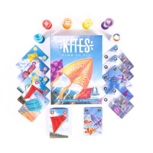 Kites - Time to Fly! | Fun Family Games for Adults, Teens & Kids | Fun Quick Party Games | 10 Minutes | Ages 10 and Up | for 2 to 6 Players | Easy to Learn