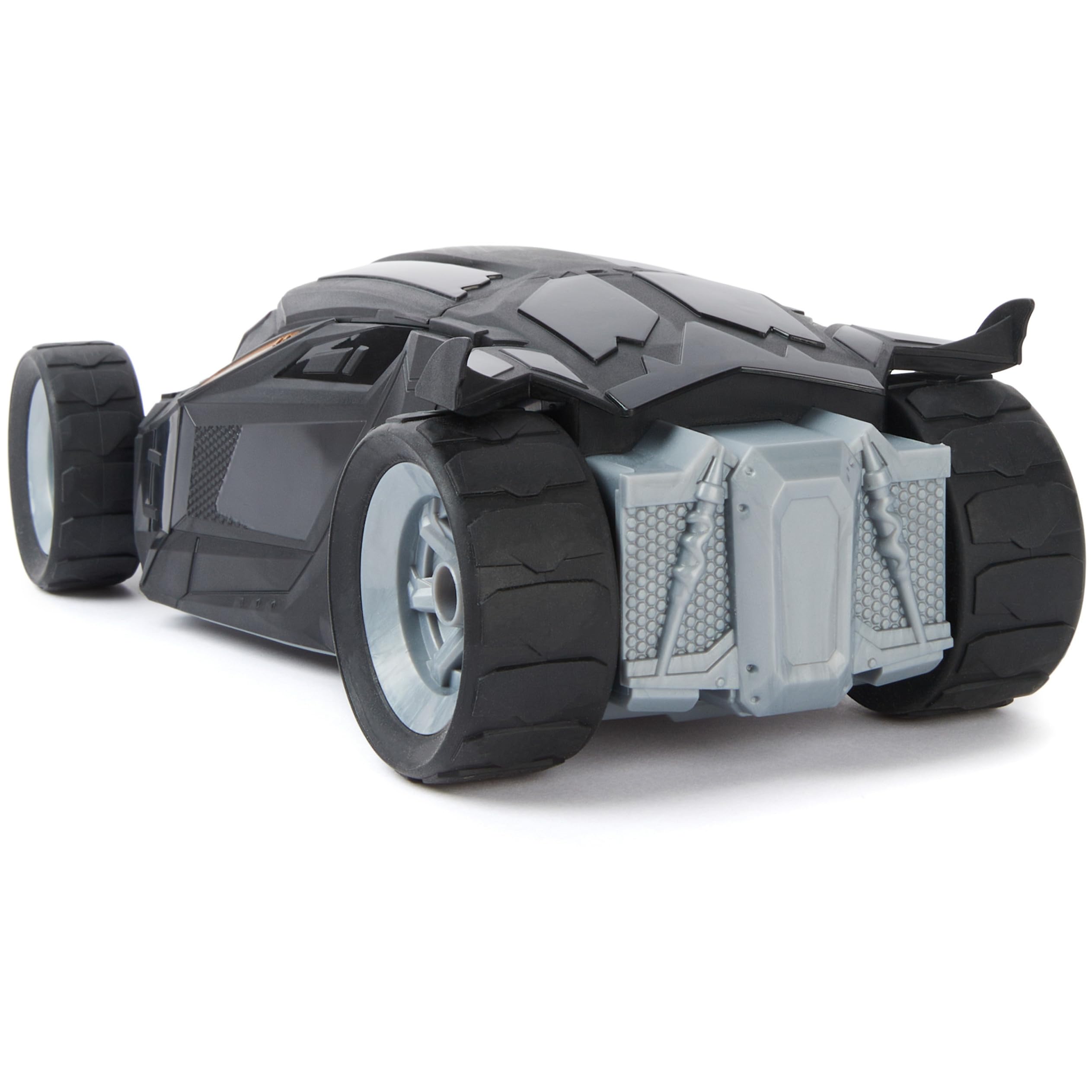 DC Comics, Batman Batmobile Remote Control Car, Easy to Drive, Compatible with Batman Figures, Kids Toys for Boys and Girls Ages 4 and Up