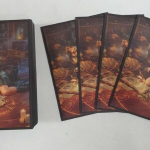 Fantasy North - Lilibeth's Casual Conjuring - 100 Smooth Matte TCG Trading Card Sleeves - Fits Magic MTG Commander Pokemon and Other Card Games - Playing Card Sleeves