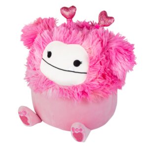 Squishmallows Original 10-Inch Caparinne The Pink Bigfoot - Official Jazwares Plush - Collectible Soft & Squishy Big Foot Stuffed Animal Toy - Add to Your Squad - Gift for Kids, Girls & Boys