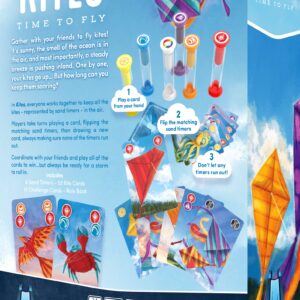 Kites - Time to Fly! | Fun Family Games for Adults, Teens & Kids | Fun Quick Party Games | 10 Minutes | Ages 10 and Up | for 2 to 6 Players | Easy to Learn