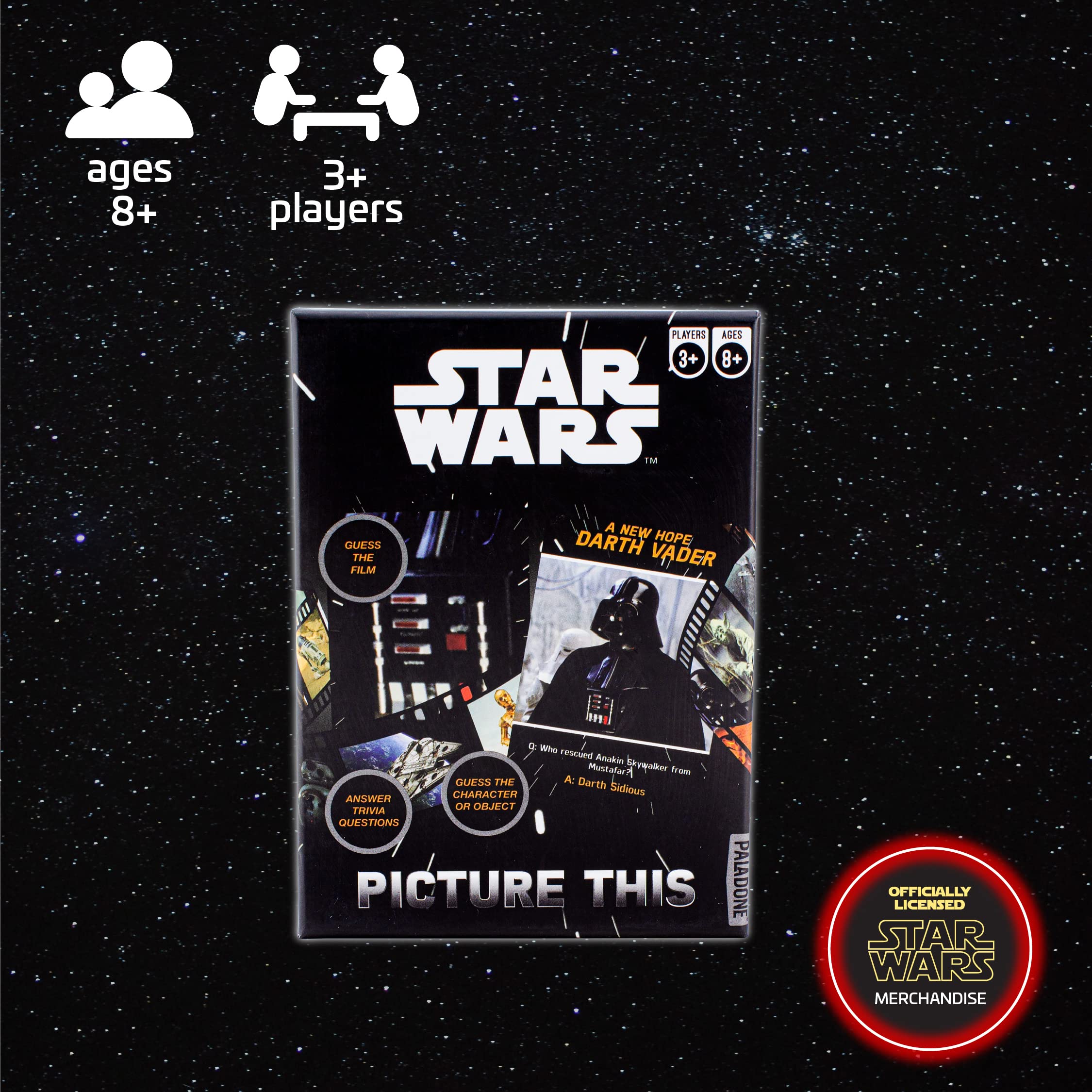 Star Wars Picture This | Officially Licensed Star Wars Trivia Game