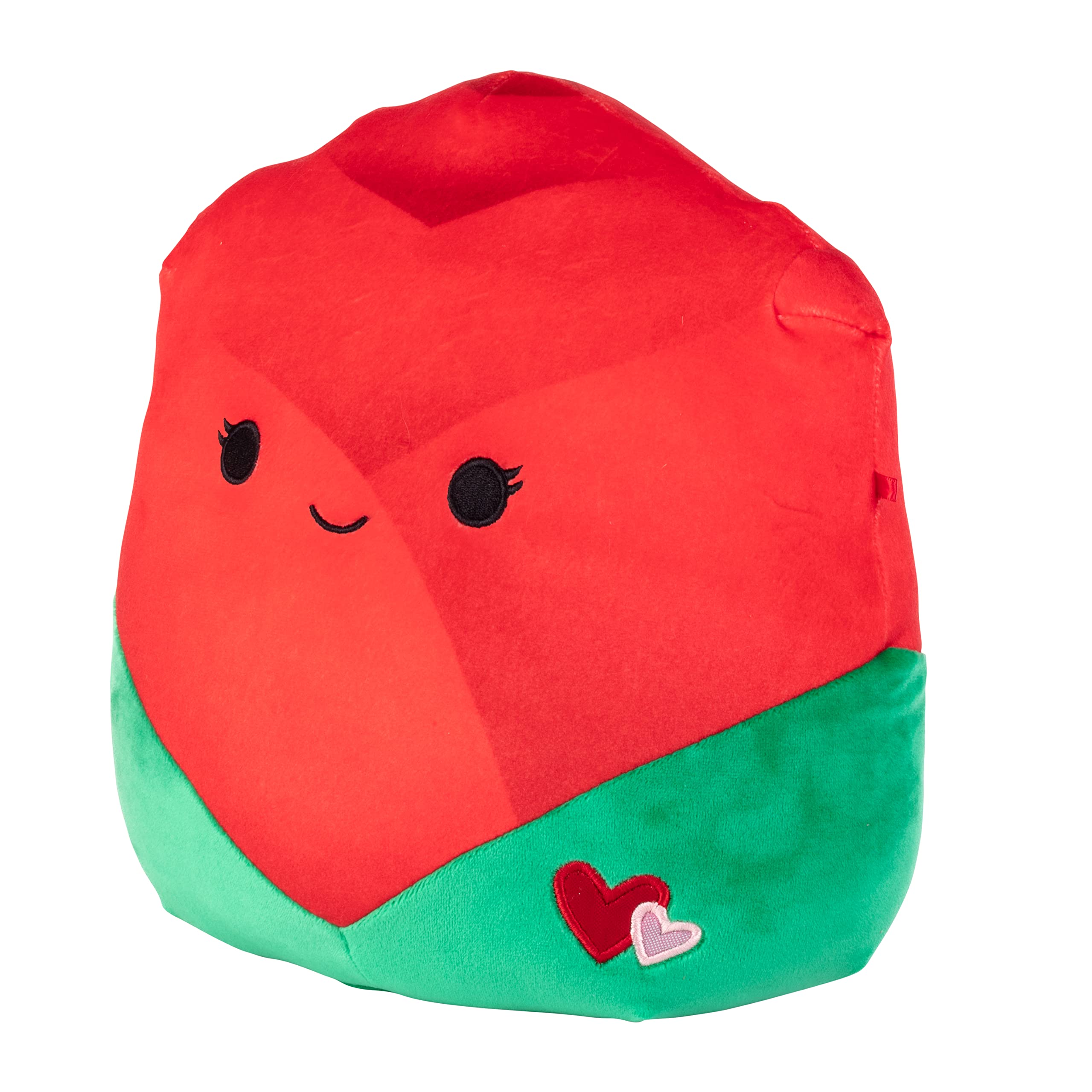 Squishmallows Original 10-Inch Walsh The Red Rose - Official Jazwares Plush - Collectible Soft & Squishy Flower Stuffed Animal Toy - Add to Your Squad - Gift for Kids, Girls & Boys