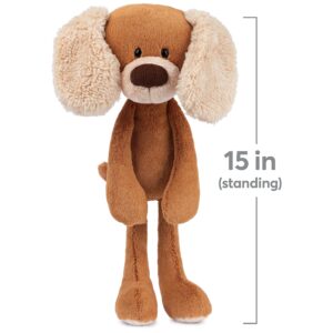 GUND Masi Puppy Dog Polyester Plush Plastic Pellets Stuffed Animal Take Along Friends Plushie Toy with Poly Bag for Children Ages 1 and Up