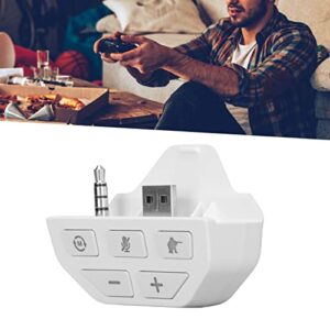 HeadsetAdapter, Detective Mode White Decrease Volume Sound Enhancer Stereo for Wireless Controller