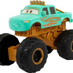 Mattel Disney and Pixar Cars On The Road Toys, Circus Stunt Ivy Vehicle, Jumping Monster Truck Inspired by Mattel Disney+ Show