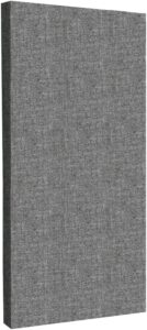 ats acoustic panel 24x48x2, fire rated, square edge (charcoal)