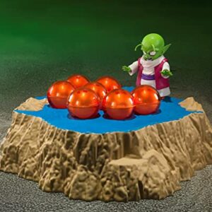 TAMASHII NATIONS - Dragon Ball Z - Porunga & Dende Luminous Dragon Ball Set (Come Forth, Genuine Shenron!!), Bandai Spirits S.H.Figuarts Action Figure