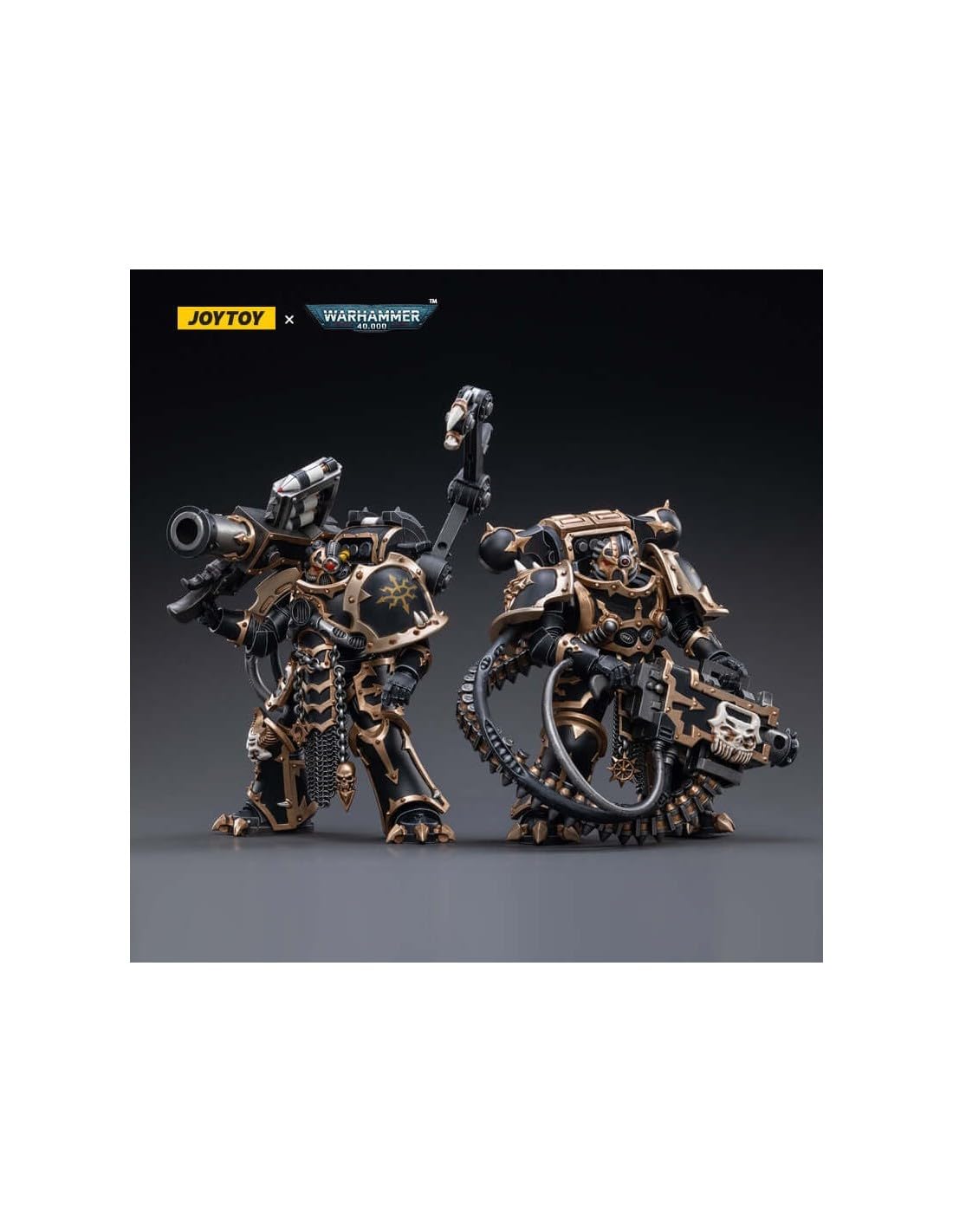 JoyToy BLOOMAGE (Beijing) TECH Warhammer 40K Black Legion HAVOCS Marine 05 1/18 FIG