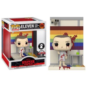 Funko POP! Deluxe: Stranger Things - Eleven in The Rainbow Room - Exclusive Vinyl Figure - #1251, Multicolor