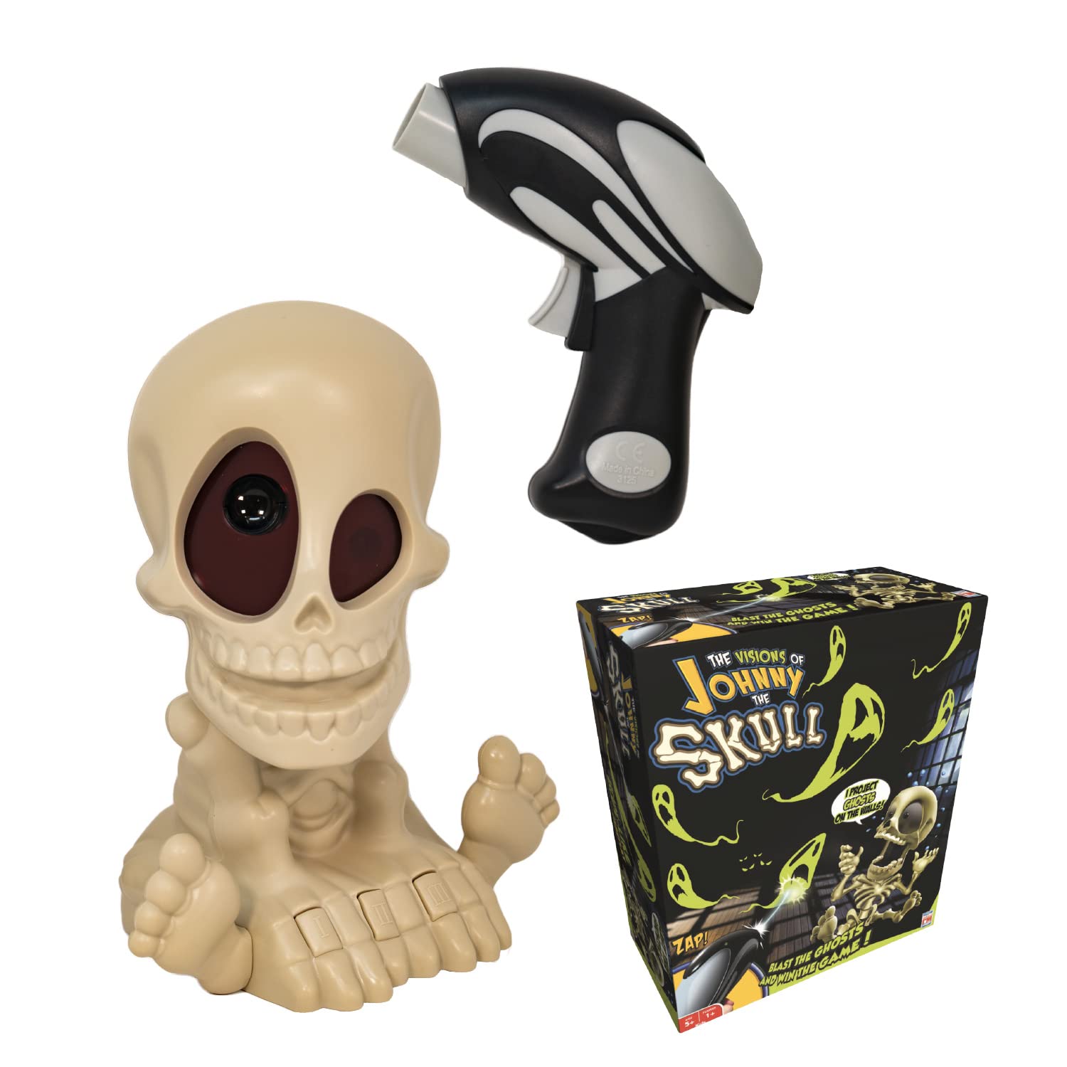 Fotorama Johnny The Skull, Blast The Ghosts for Fun and Adventure, for Kids and Family Indoor Game Play