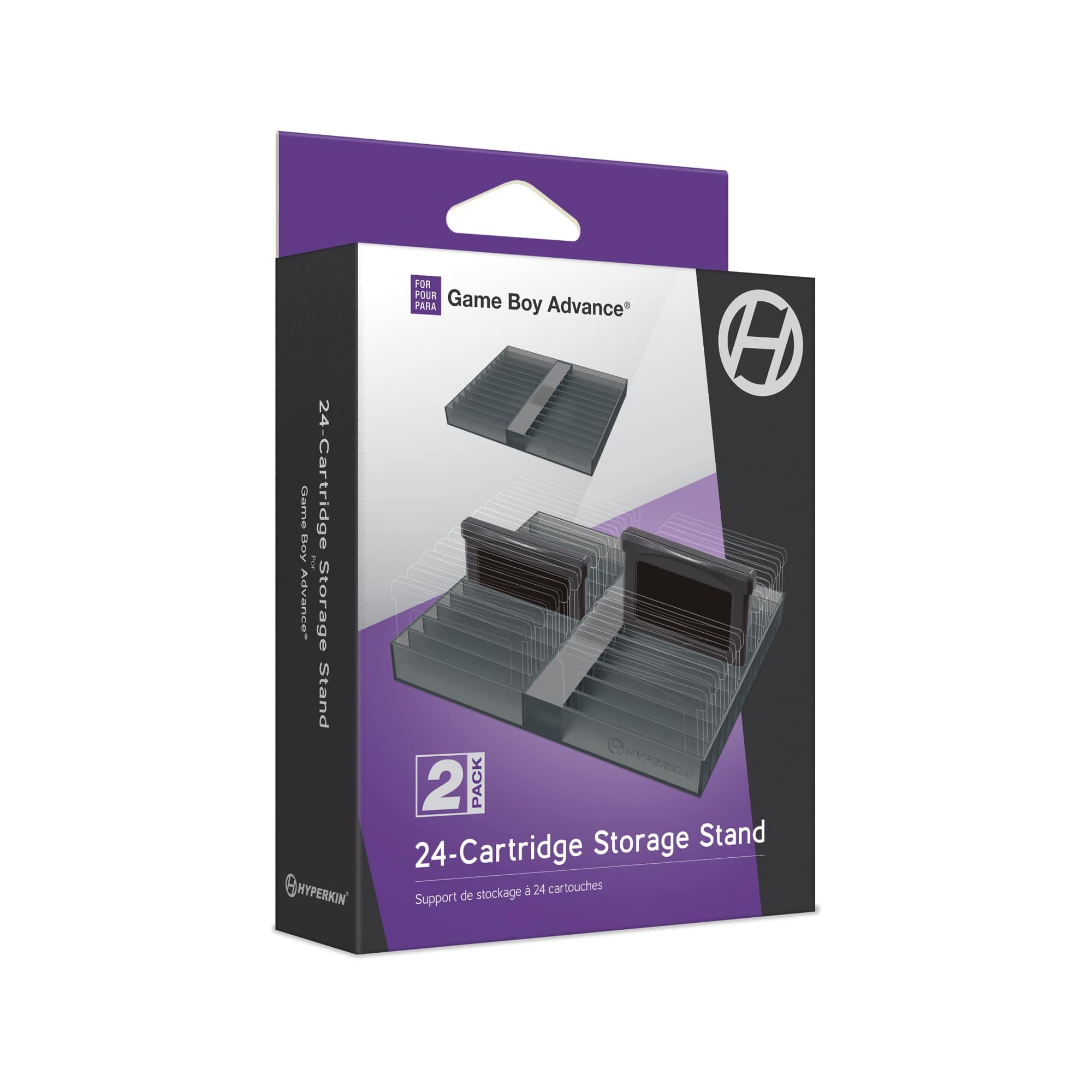 Hyperkin 24-Cartridge Storage Stand for GBA (2 Pack)