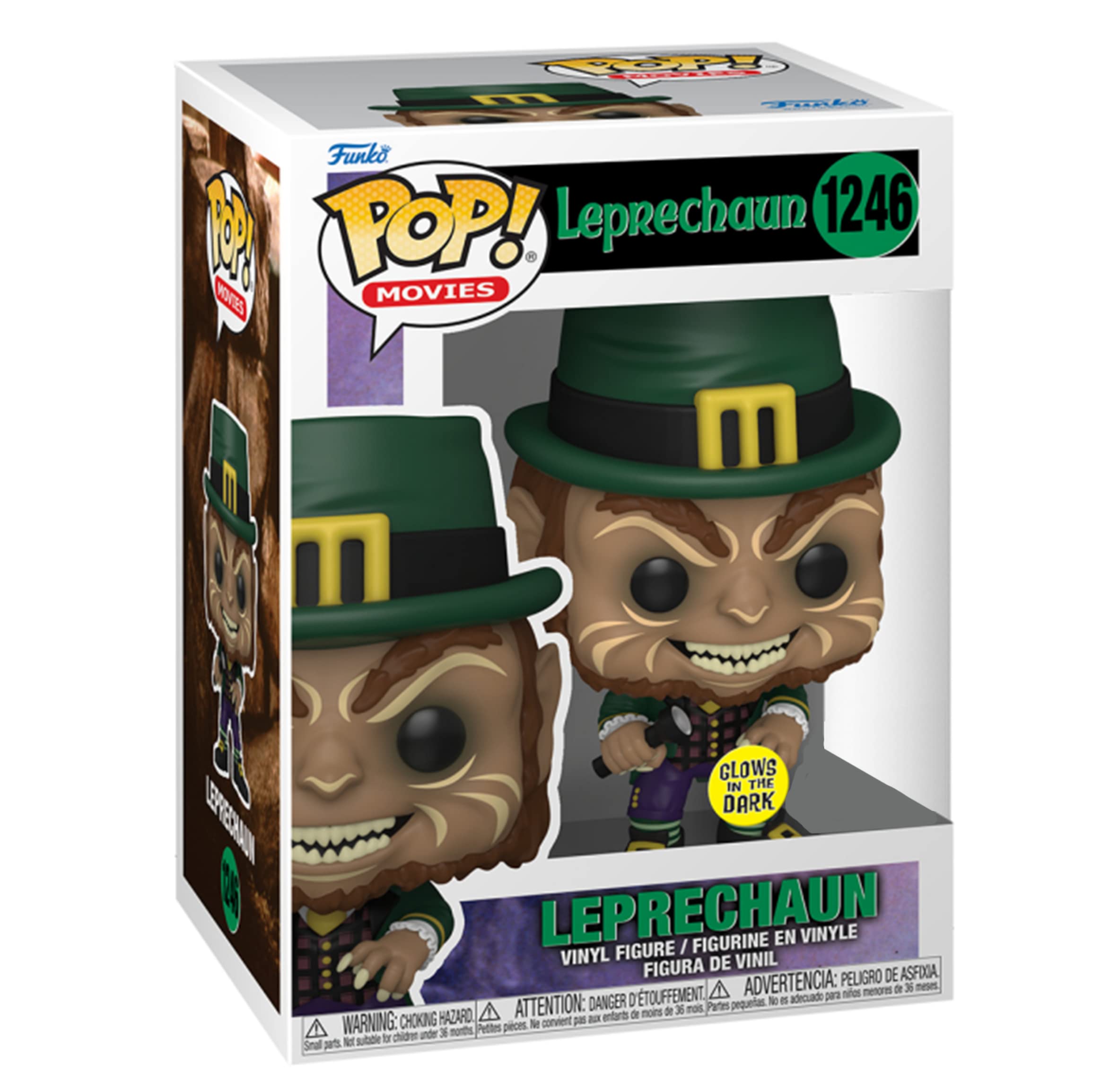 Funko Pop! Leprechaun with Flashlight #1246 GITD