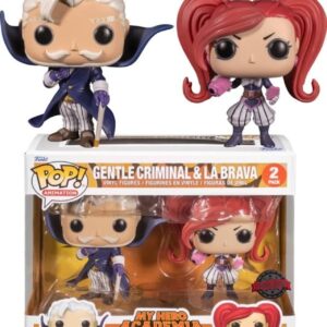 Funko Pop! Animation My Hero Academia Gentle Criminal & La Brava Vinyl Figure Set 2022 Anime Expo Exclusive