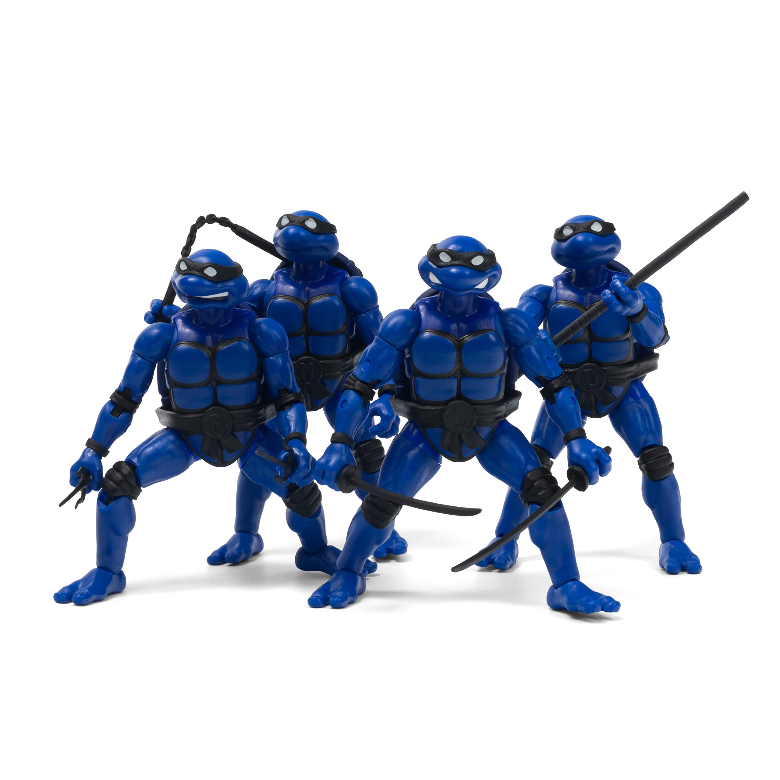 The Loyal Subjects Teenage Mutant Ninja Turtles Midnight Shadow BST AXN 5-inch Action Figure 4-Pack