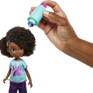 Mattel Karma’s World Doll with Microphone Hair Styling Tool & Accessories, 75+ Pieces, Shine 'N Style Mattel Karma Playset