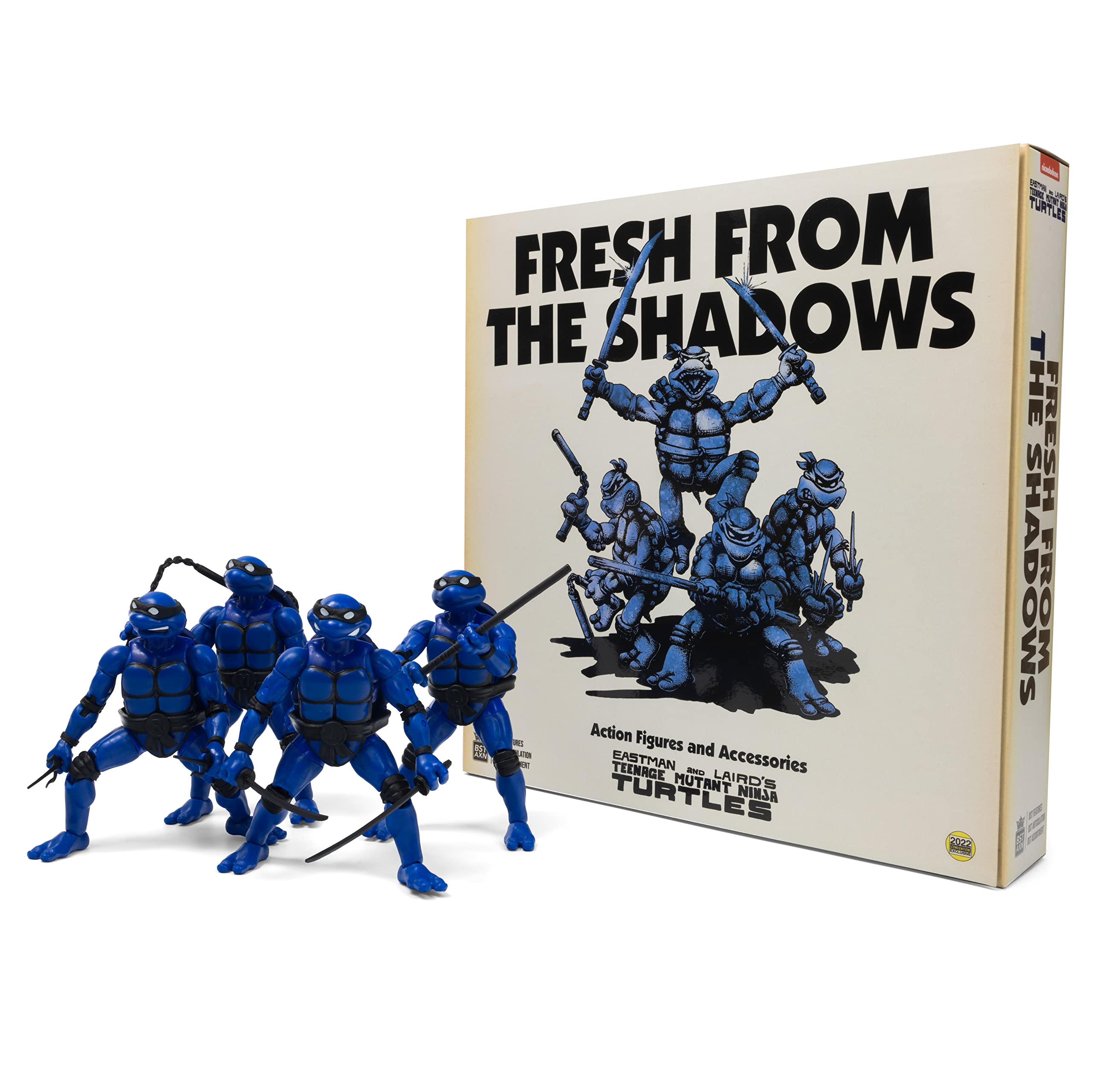 The Loyal Subjects Teenage Mutant Ninja Turtles Midnight Shadow BST AXN 5-inch Action Figure 4-Pack