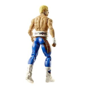 Mattel WWE Cody Rhodes Elite Collection Action Figure, Deluxe Articulation & Life-like Detail with Iconic Accessories, 6-inch