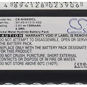 Bband Replacement for Battery Commodore 250 3.6v