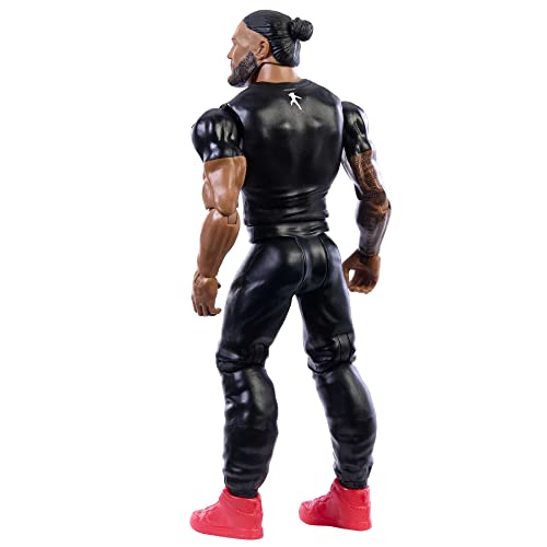 Mattel WWE Roman Reigns Basic Action Figure, 10 Points of Articulation & Life-like Detail, 6-inch Collectible