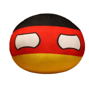 wgxzyq 12inch country ball plushies, countryball plush stuffed plush toy, birthday xmas gift for kids boys girls (germany)