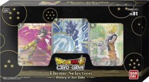 dragon ball super history of son goku theme selection box