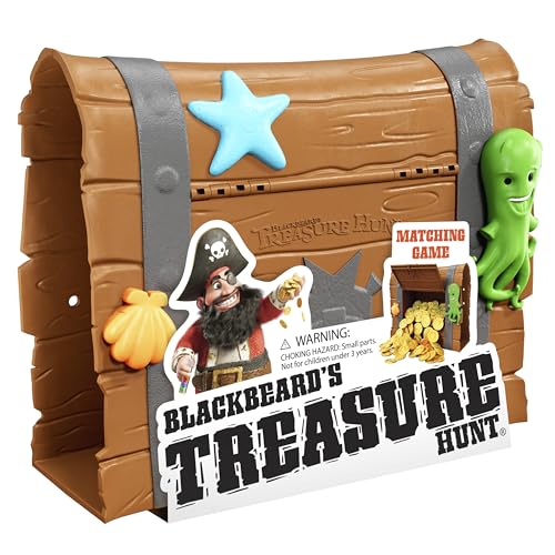 Blackbeard's Treasure Hunt - A Preschool Color Matching Game for Kids and Families Ages 4 and Up [Packaging May Vary]