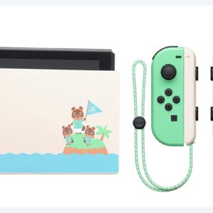 QoYKi NintendoSwitch AnimalCrossing Console: New Horizons Edition | 32 GB Internal Storage