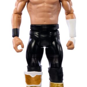 Mattel WWE Seth Rollins Basic Action Figure, 10 Points of Articulation & Life-like Detail, 6-inch Collectible