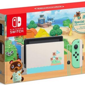 QoYKi NintendoSwitch AnimalCrossing Console: New Horizons Edition | 32 GB Internal Storage