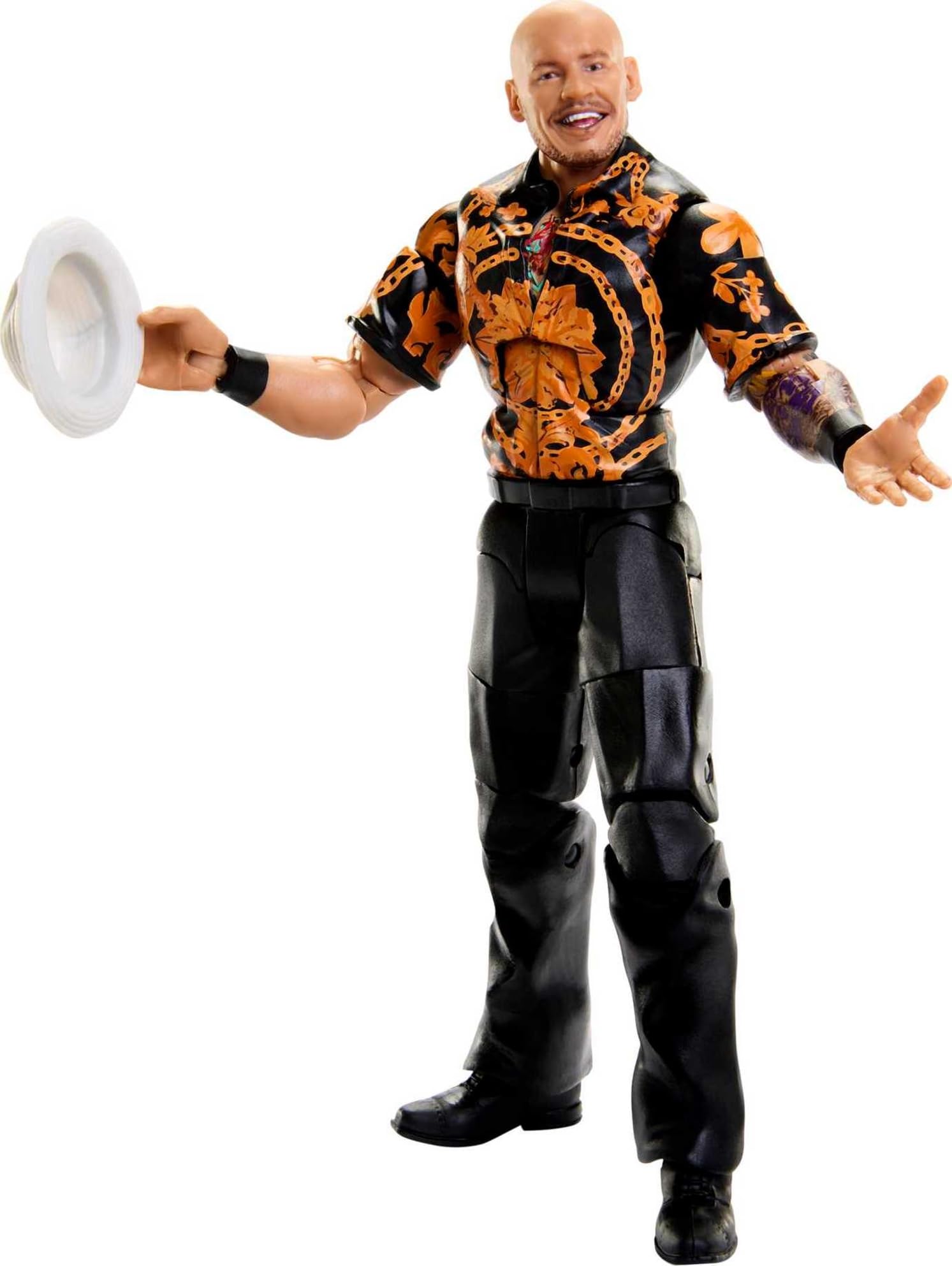 Mattel WWE Happy Corbin Elite Collection Action Figure, Deluxe Articulation & Life-like Detail with Iconic Accessories, 6-inch