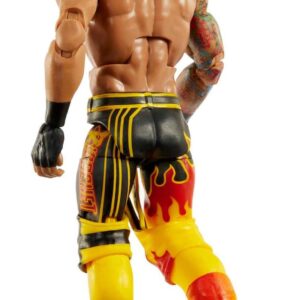 Mattel WWE Ricochet Elite Collection Action Figure, Deluxe Articulation & Life-like Detail with Iconic Accessories, 6-inch