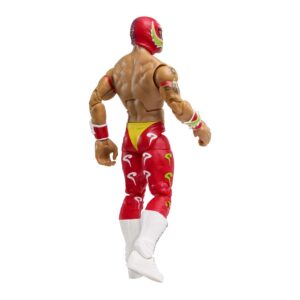 Mattel WWE Rey Mysterio Elite Collection Action Figure, Deluxe Articulation & Life-like Detail with Iconic Accessories, 6-inch