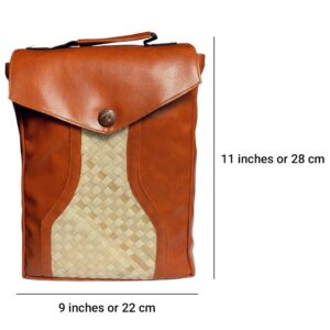 Crossbody Bags For Women Or For Men - Double-Sewn Handmade Purse Perfect For Travel Or Book Bag - Small Shoulder Sling Bag Boxed With Two Pockets And Top-Handle And Sling Made With Unique Materials