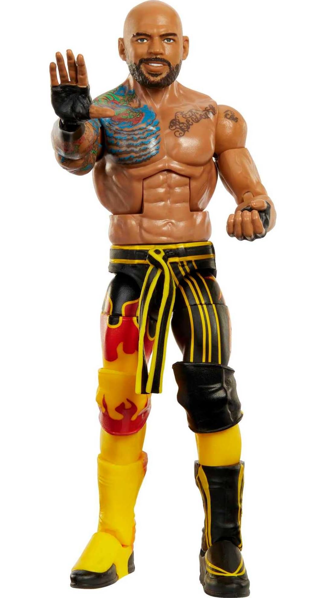 Mattel WWE Ricochet Elite Collection Action Figure, Deluxe Articulation & Life-like Detail with Iconic Accessories, 6-inch