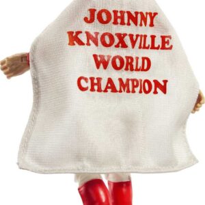 Mattel WWE Johnny Knoxville Elite Collection Action Figure, Deluxe Articulation & Life-like Detail with Iconic Accessories, 6-inch