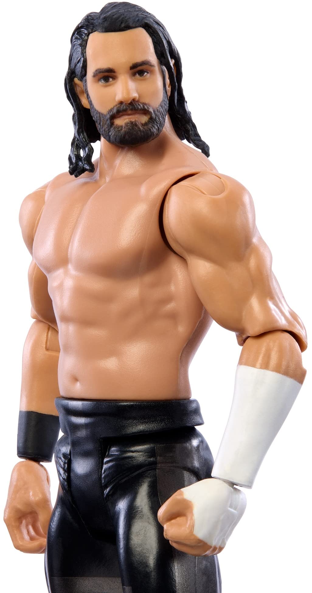 Mattel WWE Seth Rollins Basic Action Figure, 10 Points of Articulation & Life-like Detail, 6-inch Collectible