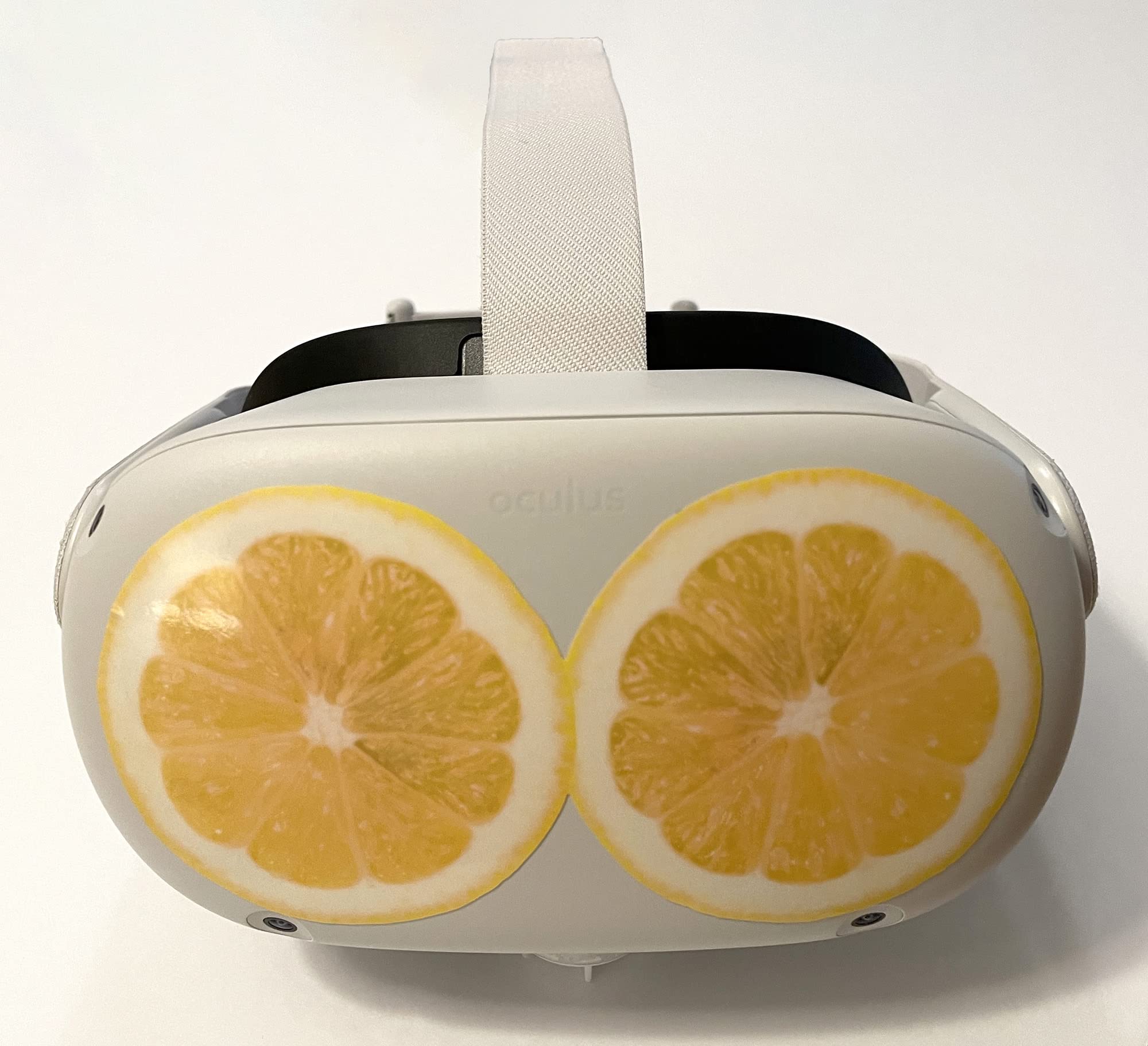 Lemons Decal for Quest 2 VR Headset - Meta/Oculus - Glossy Vinyl Sticker