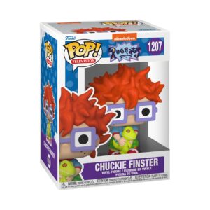 POP! TV: Rugrats Chuckie Finster Vinyl Figure (Bundled with Compatible Box Protector Case)