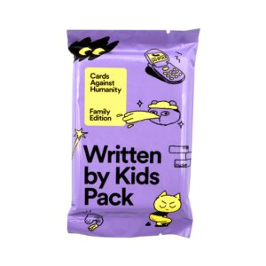 Cards Against Humanity Family Edition: Written By Kids Pack • Mini expansion