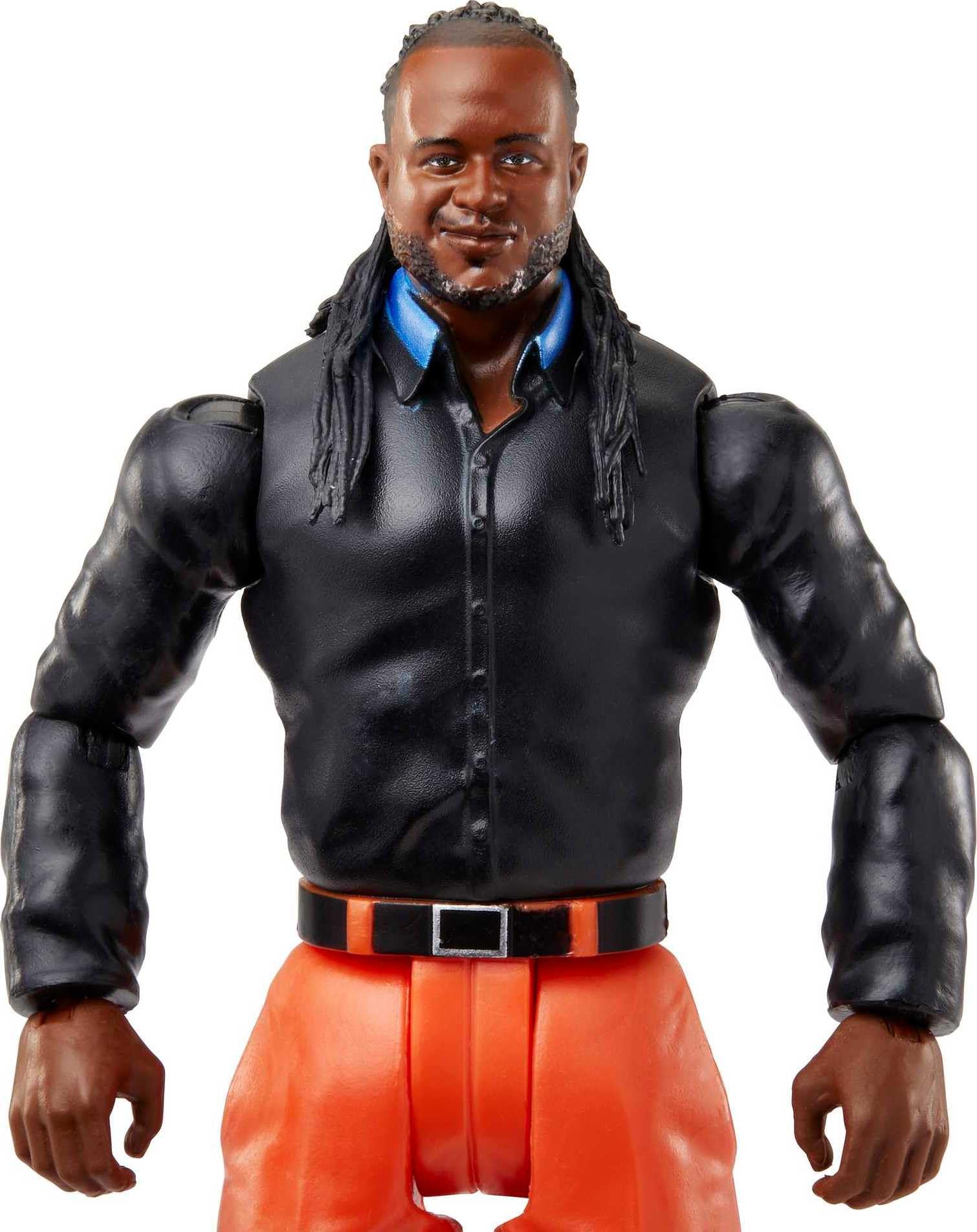 Mattel WWE Reggie Basic Action Figure, 10 Points of Articulation & Life-like Detail, 6-inch Collectible