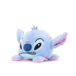 Disney Simba Official Stitch and Angel Reversible Plush Toy for Kids Stitch, Blue, Pink