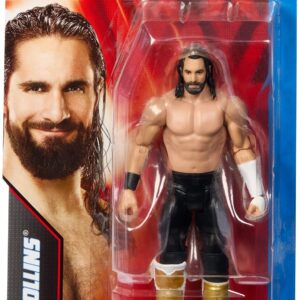 Mattel WWE Seth Rollins Basic Action Figure, 10 Points of Articulation & Life-like Detail, 6-inch Collectible