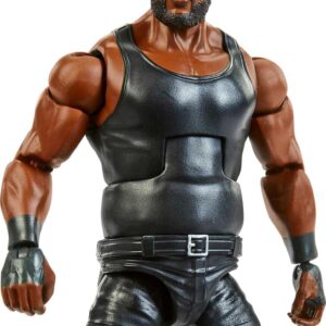 Mattel WWE Omos Elite Collection Action Figure, Deluxe Articulation & Life-like Detail with Iconic Accessories, 6-inch