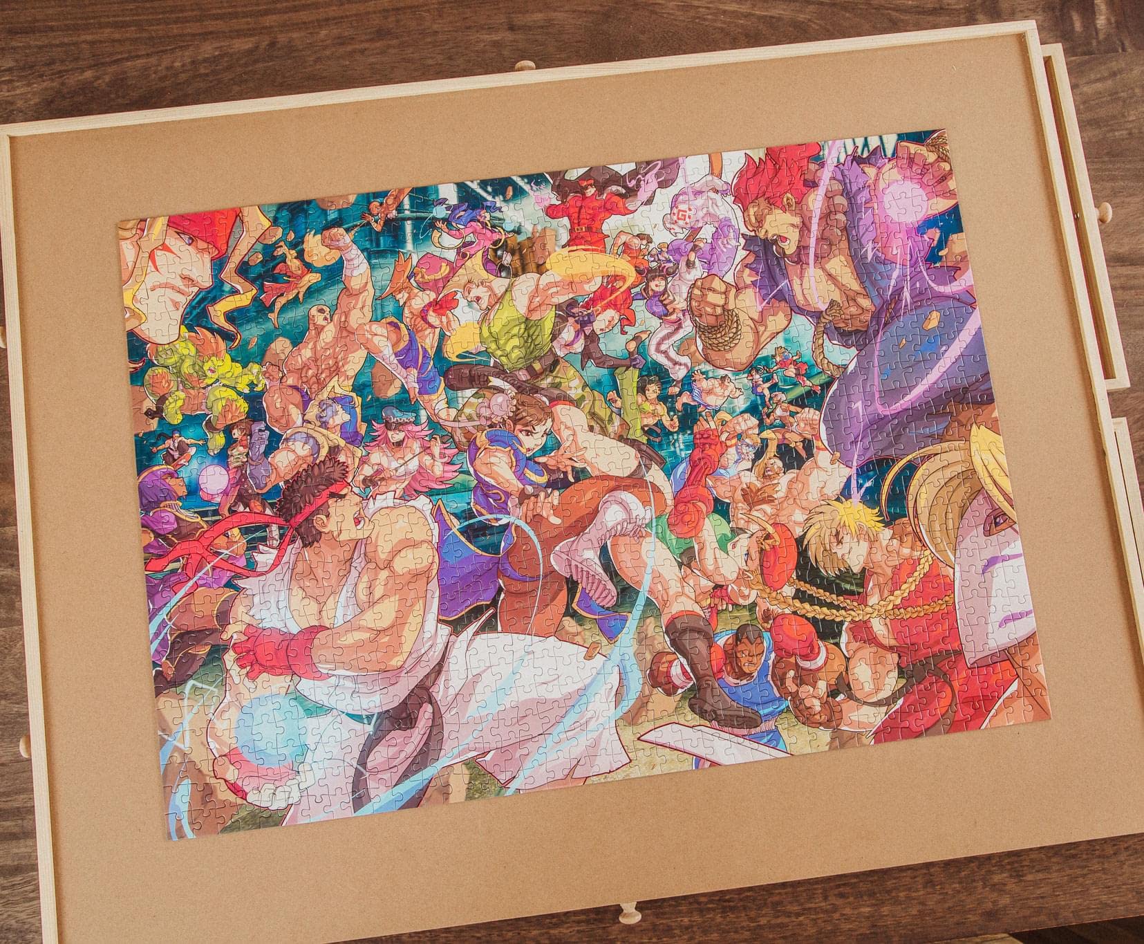 Toynk Street Fighter Time for Battle 1000-Piece Jigsaw Puzzle for Adults | Brain Teaser, Educational Developmental Toys & Games, Building Kit Activities to Encourage Creative Play | 28 x 20 Inches